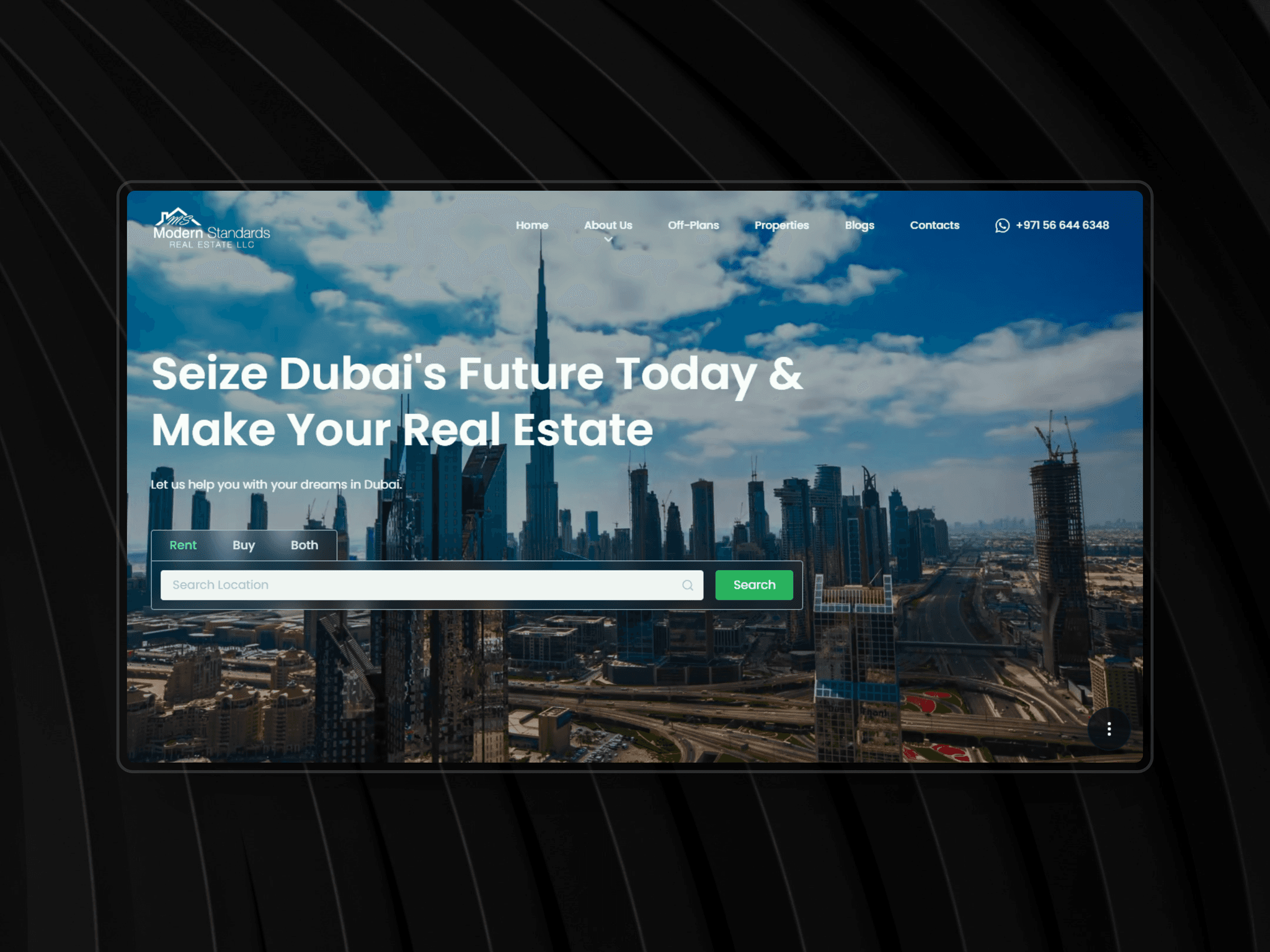 MS Real Estate Website Redesign
